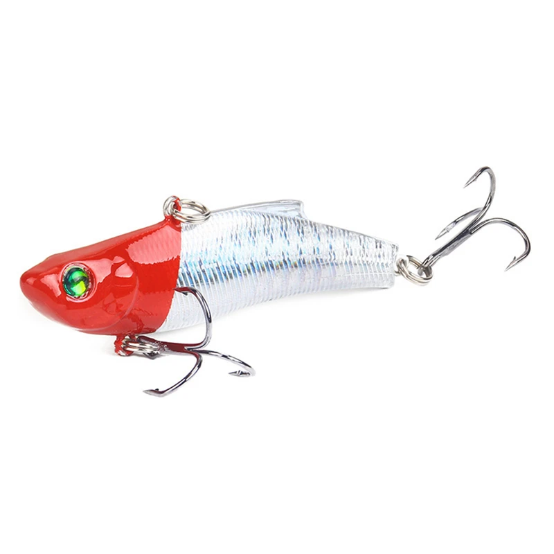 7Pcs VIB Fishing Lures 18G/7Cm Vibrator Sinking Full Water Baits For Pike Fish Artificial Lures Tackle Sea Carp