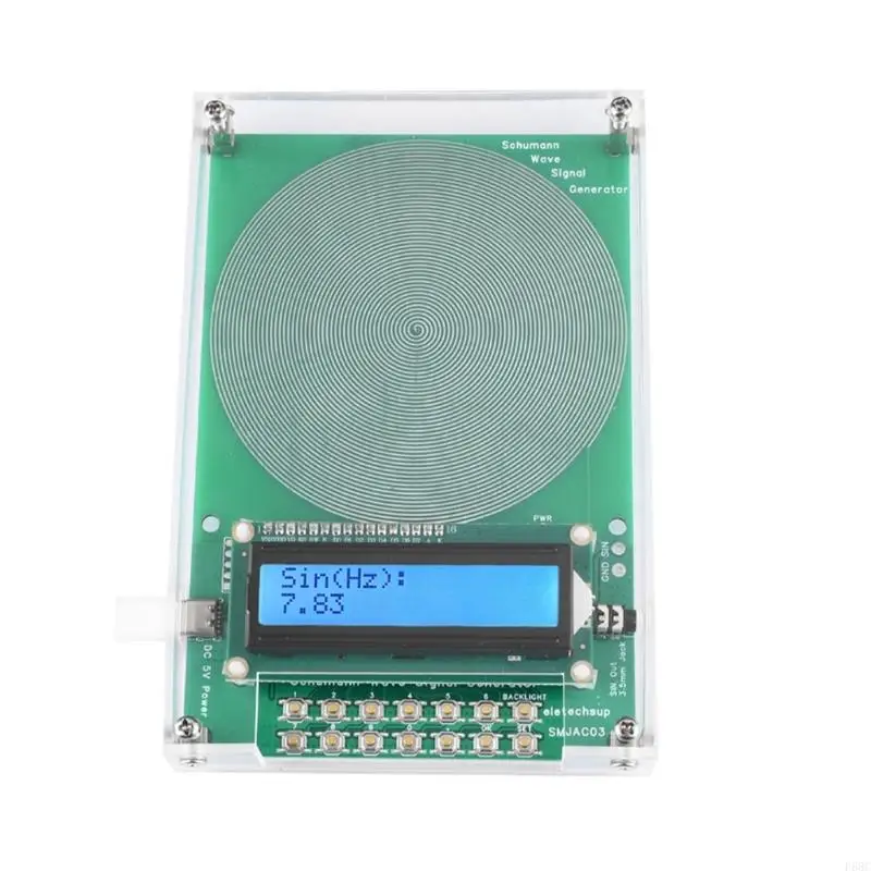 F68C Clear Sine Schumann Gerador 7.83Hz com ajuste frequência programável porta CTEL DC5V (DC4-15V)