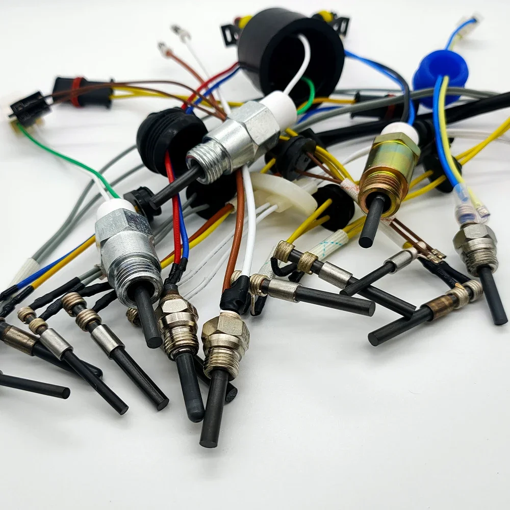 1-5KW Parking Heater Silicon Carbide Spark Plug Nitrogen Silicate Ceramic Preheater Spark Plug Vehicle Engine Heating Accessory