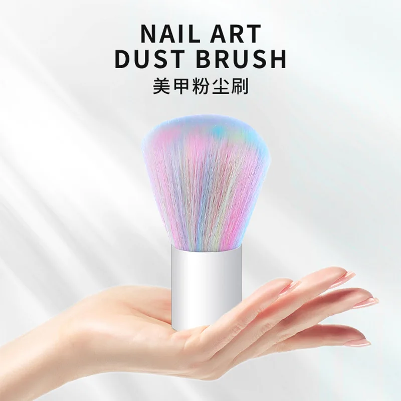 2/1Pcs Mini Soft Mushroom Nail Dust Clean Brush Protable UV Gel Powder Remover Brushes Women Manicure Care Tools