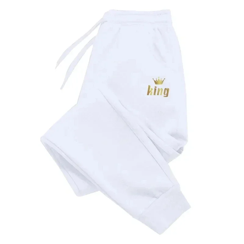 

Trendy kinggoat printed men's sportswear and casual pants, high-quality fitness clothing for outdoor sports autumn and winter