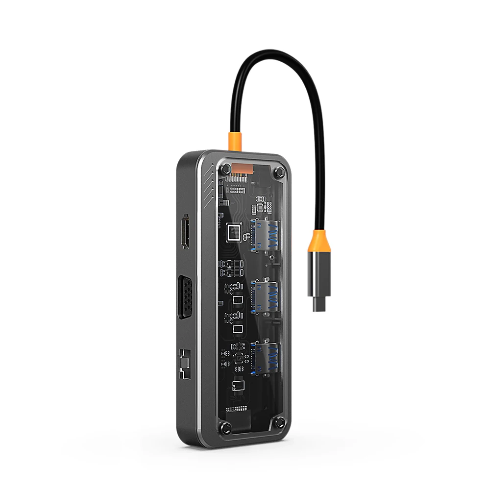 

Док-станция 10 в 1 с портом USB Type-C на HDMI