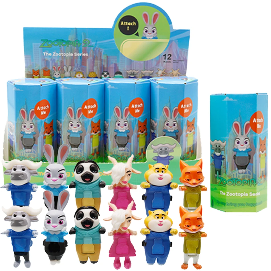 

Новый Zootopiay 2-я слепая коробка дружба волшебный ангел декоративные мини-фигурки аниме украшения куклы Рождество подарок на день рождения-сюрприз