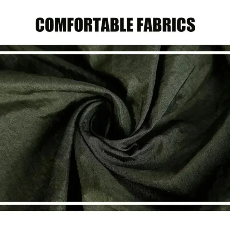 أرجوحة للتخييم في الهواء الطلق خفيفة الوزن ومطابقة الألوان لشخص واحد من النايلون مع أشرطة تعليق للسفر والمشي لمسافات طويلة