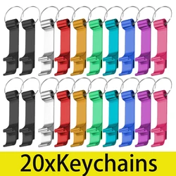 20Pcs Bottle Opener Keychain  for Graduation Decoration Celebration Party Congratulations Supplies