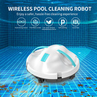 New Swimming Pool Cleaning Robot Intelligent Automatic Wireless Underwater High-power Sewage Suction Machine