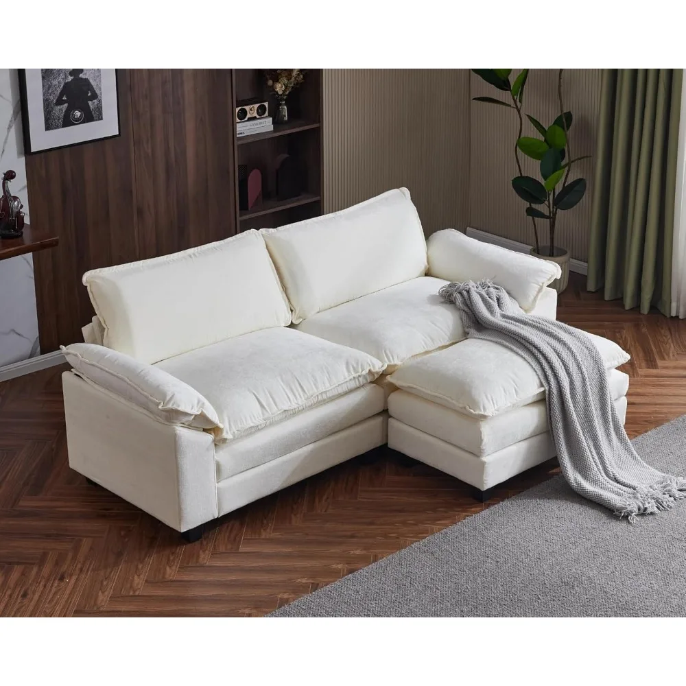 87" Sectional Couch… - image