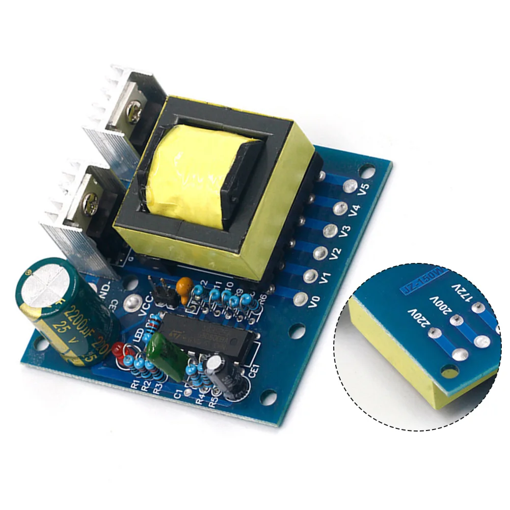 150 Watt DC to AC Inverter Transformer Voltage Converter with High Frequency Output for Small Electrical Devices