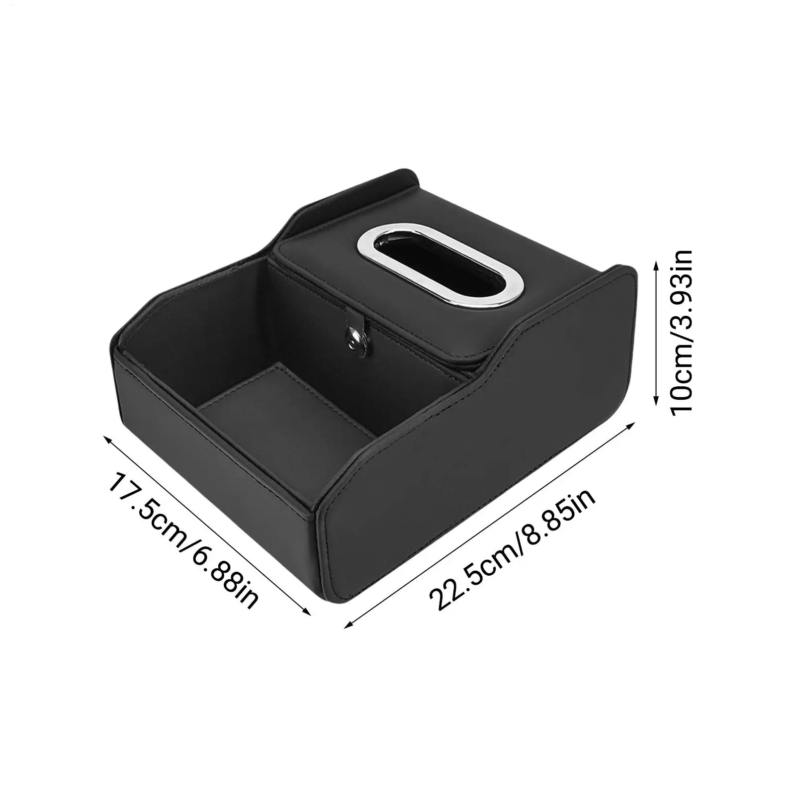 

Car Armrest Storage Box Multi-Functional Center Console Cup & Tissue Holder Universal Partition Storage Box Car Interior