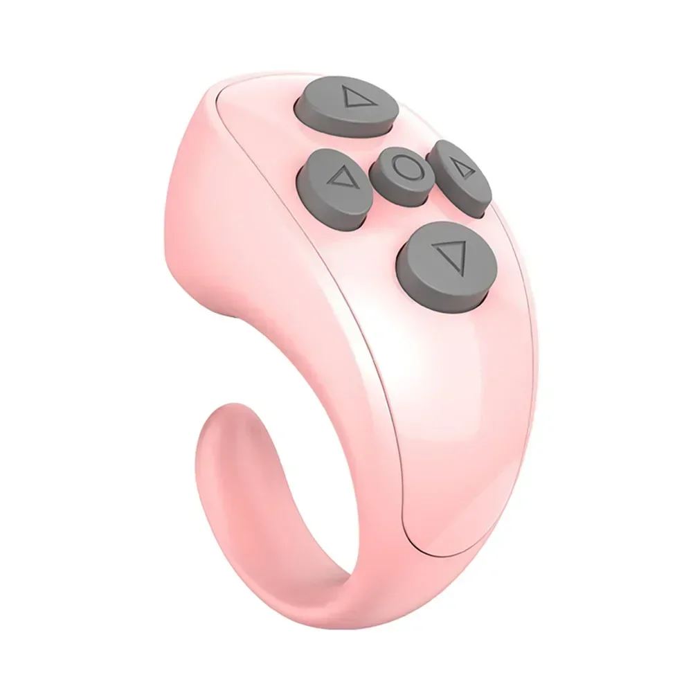 Fingertip Remote Scrolling Ring Video Recording Remote Wireless E-book Page-Turner Camera Shutter Selfie Button