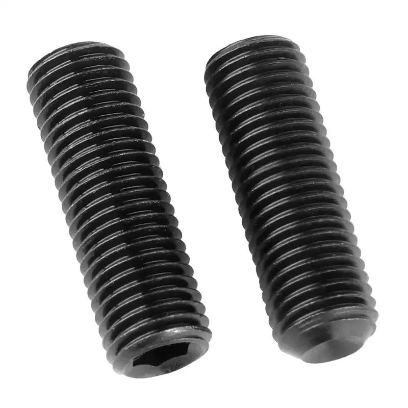 M3 M4 M5 M6 M8 M10 M12 Grade 12.9 Black Fine Thread Set Screw With Concave Set Screw Without Head Pitch 0.35/0.5/0.75/1.0/1.5mm