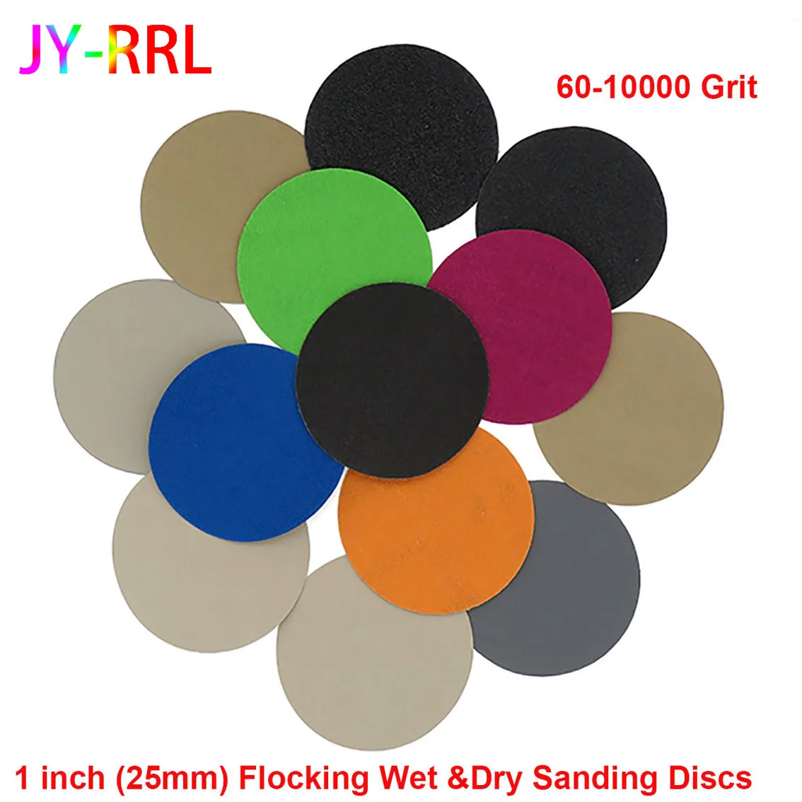 

25mm Round Sandpaper 120/240/320/400/600/800/1000/2000/3000/5000/7000 Sandpaper Water/dry Sandpaper For Wood Metal Polishing Car