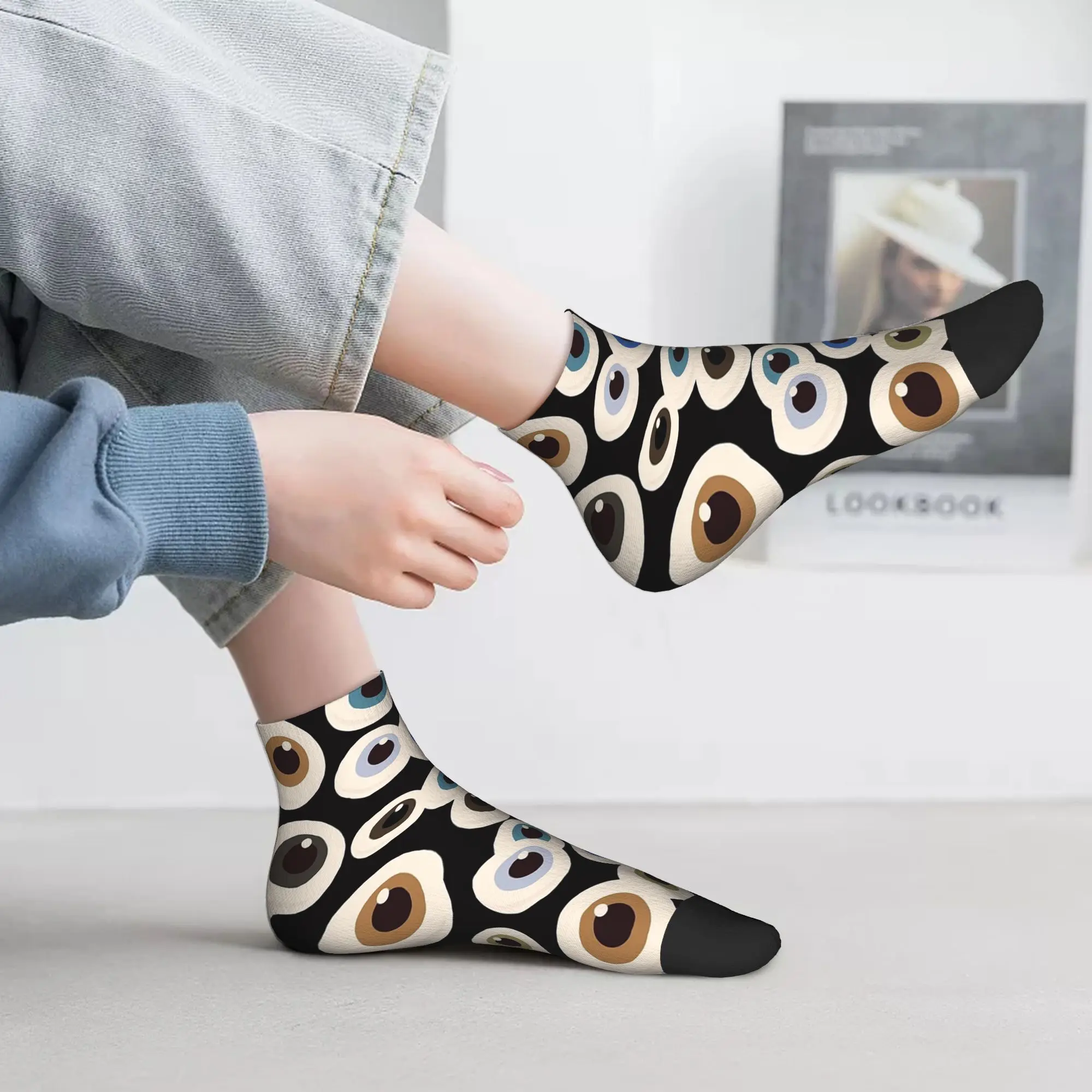 oftalmologo, optometrista, optometria, bulbi oculari Calzini Calze Harajuku Calzini per tutte le stagioni Accessori per regali unisex