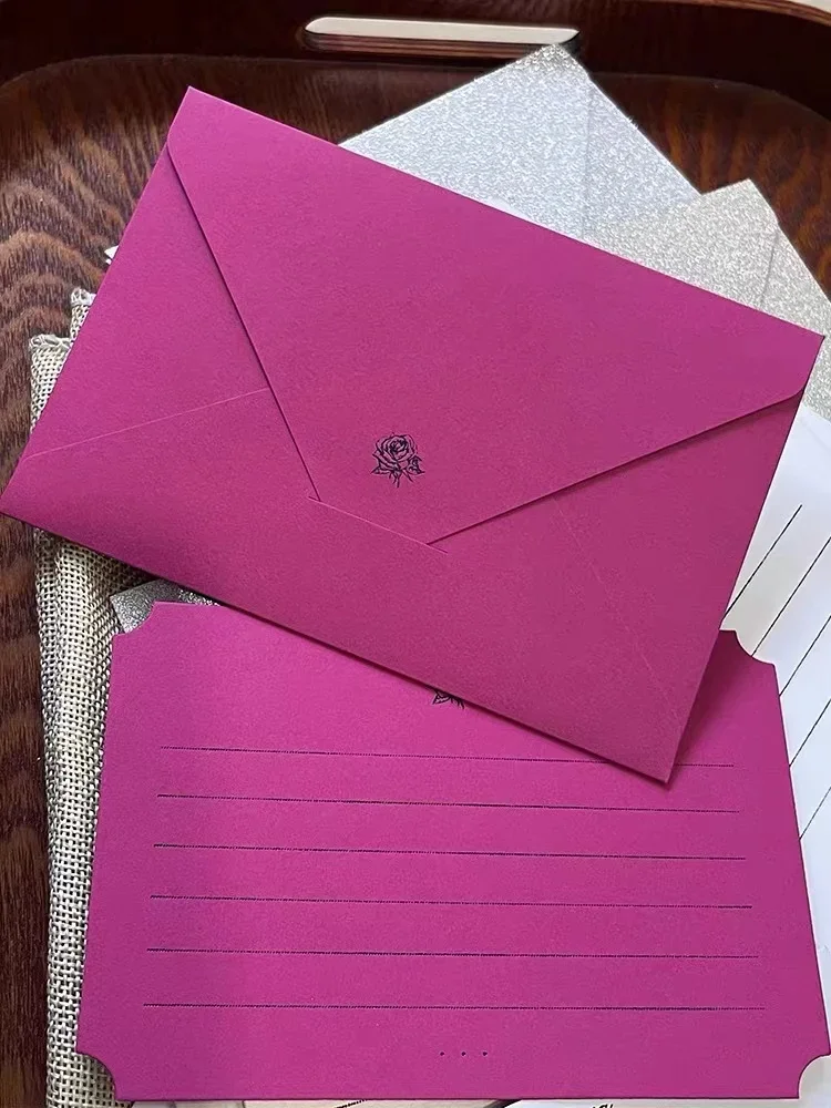 50pcs/lot Envelope for Letters Envelope for Wedding Invitation Hemp Weave Mailers