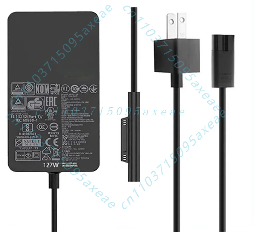

For surface laptop5/6 studio1/2 power adapter book2/3 charger 127w