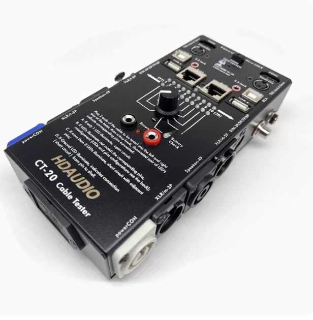 

CT-20 Multifunctional Line Tester Audio Xlr Signal Cable