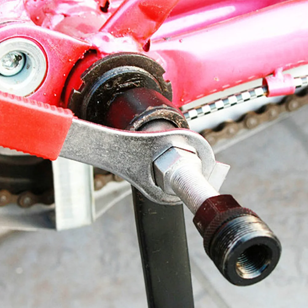 

1 Set Of Bicycle Repair Tool Kit Premium Steel Multi-Function Bike Wrench Crank Puller For 20-Tooth Bottom Bracket Professional