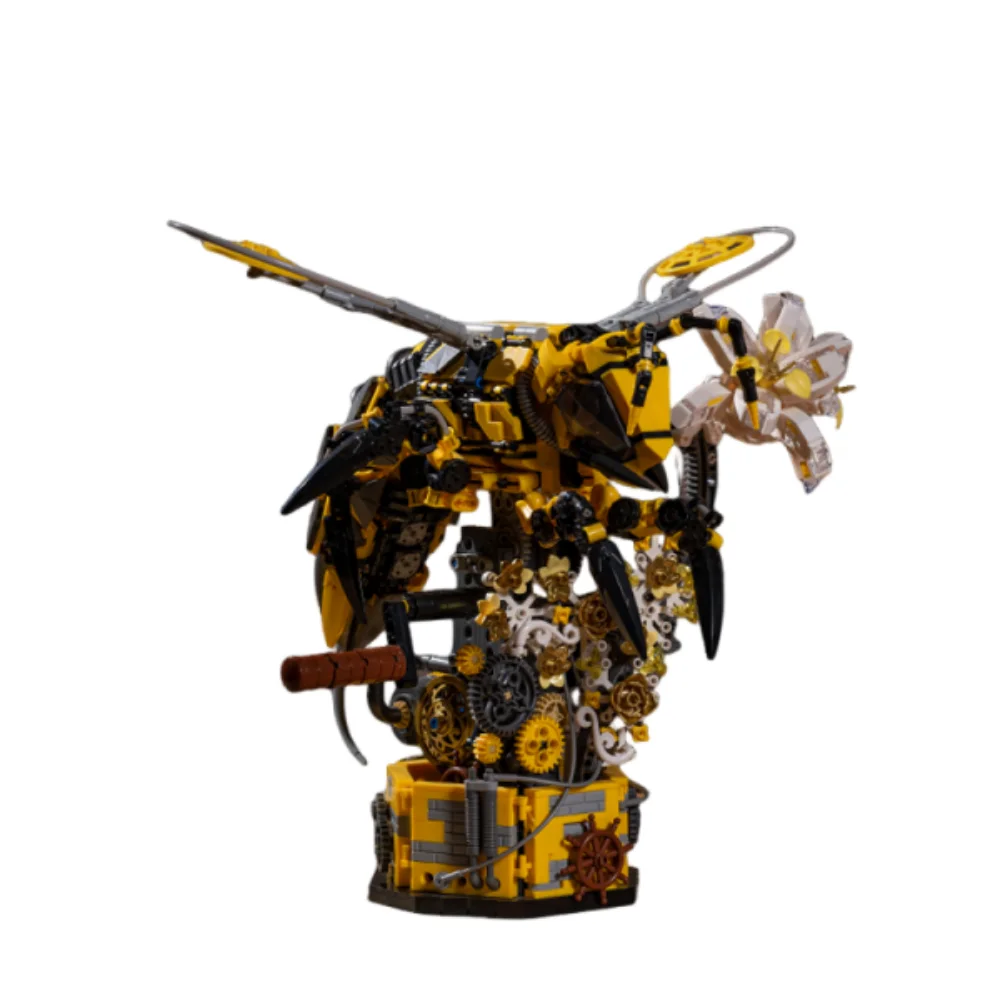 

Механические конструкторы-трансформеры: Скorpion (Панк-стиль) – Подарок для детей, Сборная модель, DIY-кирпичики для праздничного подарка