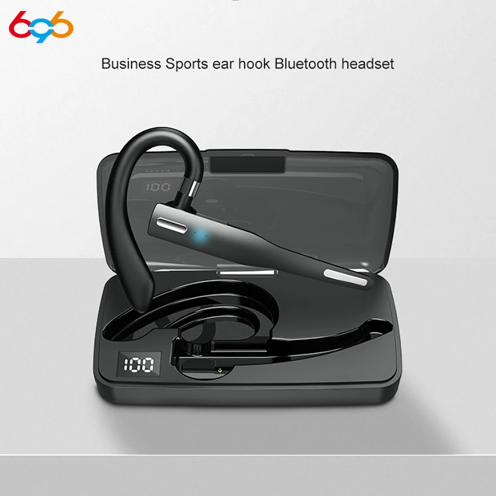 Écouteurs Bluetooth sans fil avec micro intégré, appel HD, mini téléphone de sauna, casque de sport stéréo à une oreille, suppression du bruit pour la conduite, nouveau