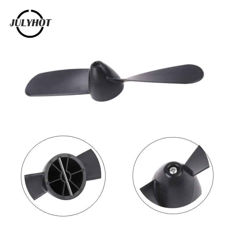 1Pc Black Plastic Kayak Prop Replacement Watercraft Propeller Blade Boat Accessories