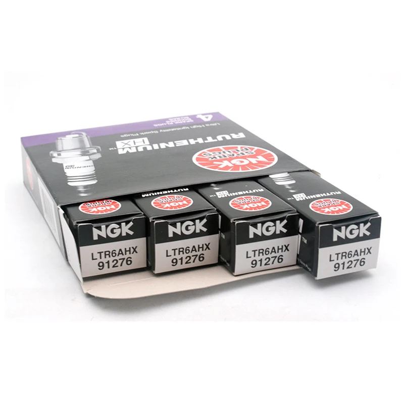 NGK Ruthenium HX High Ignitability Spark Plug LTR6AHX 91276 For Buick Cadillac Chevrolet Ford GMC Lincoln Mazda Pontiac Saturn
