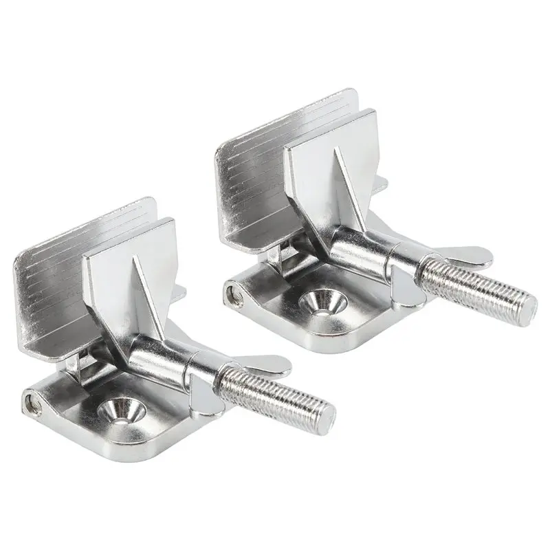 

B78B-2PCS Silk Screen Printing Metal Butterfly Frame Hinge Clamp DIY Hobby Tool