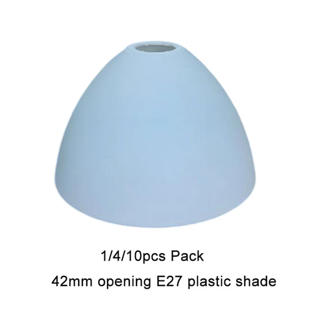 

1/4/10 шт. в упаковке D22,5cmxH14,5cm E27 пластиковый абажур для замены острого подвесного освещения, настольной лампы или крышки торшера