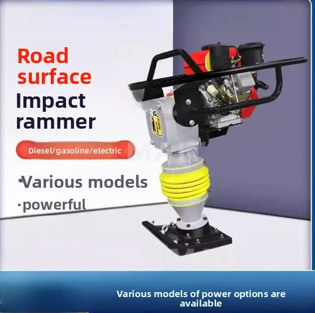 Electric Soil Impact Compactor | 3KW Jumping Jack Rammer for Ground Tamping