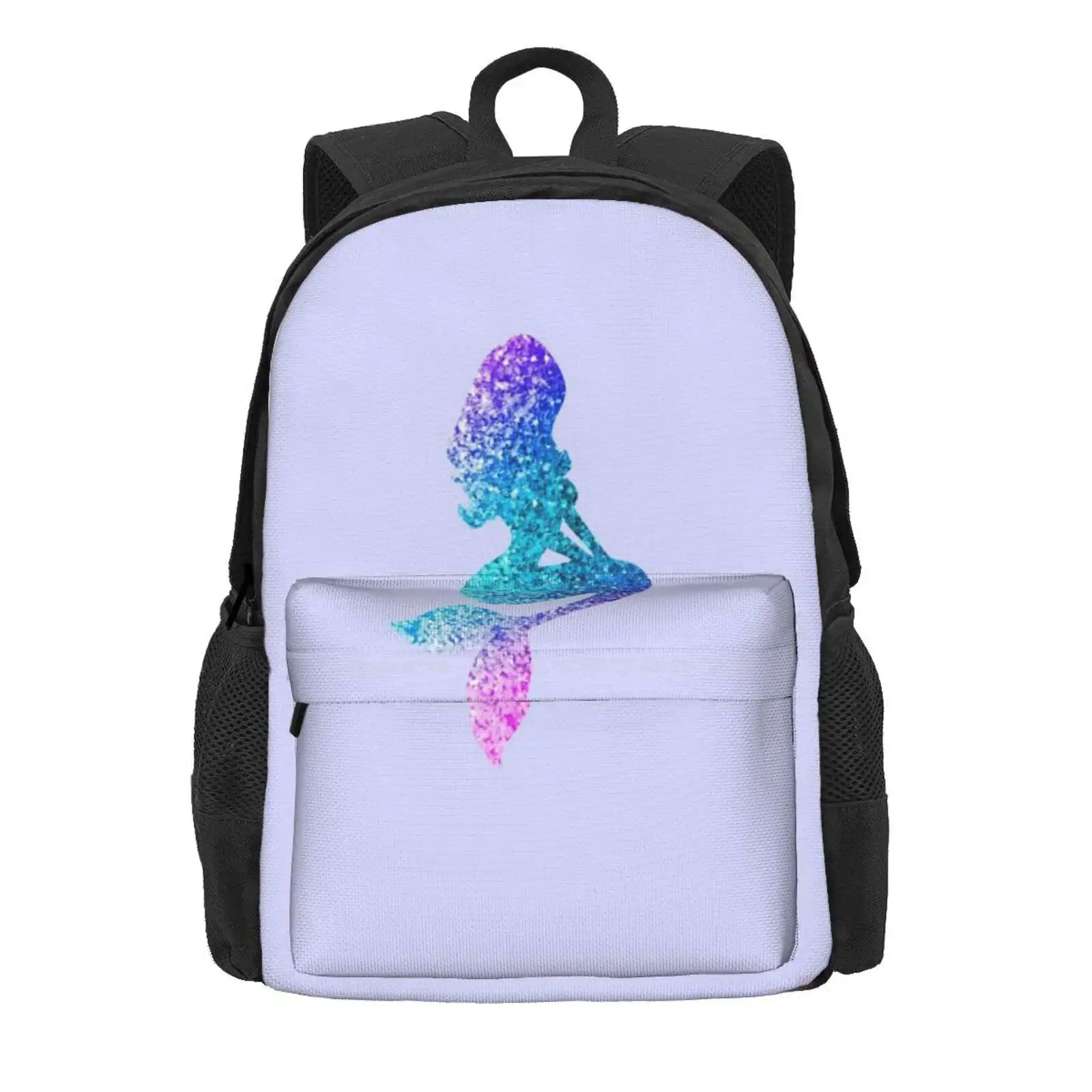 Mermaid Hot Sale Schoolbag Backpack Fashion Bags Save The Mermaids Save The Planet Keep Our Oceans Clean Environment Save The