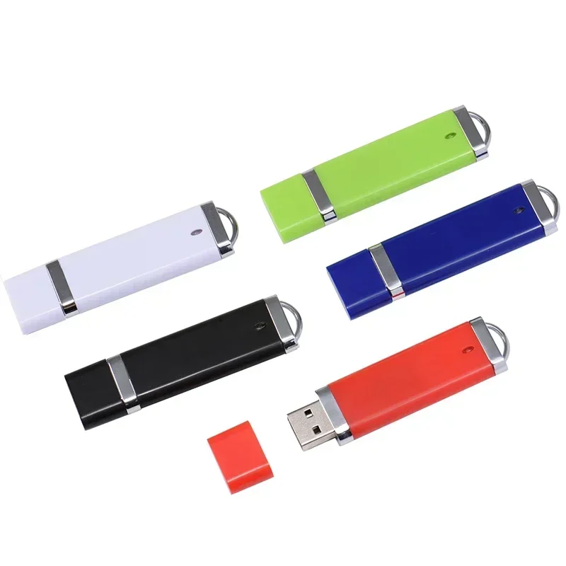 JASTER 100 PCS LOT USB Flash Drive 64GB Free Custom Logo Memory Stick 32GB Waterproof Pen Drive 16GB Creative Gift USB Stick 8GB