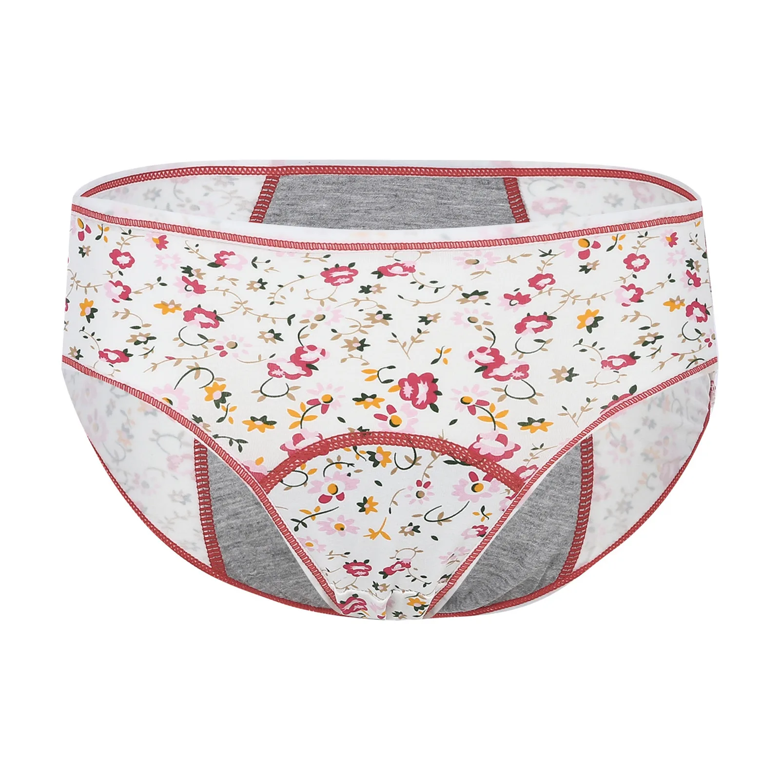 Leakproof Ladies Menstrual Panties Girls Protective Panties Leak Proof Cute Cartoon Period Panties Fashion Underpants Teenager