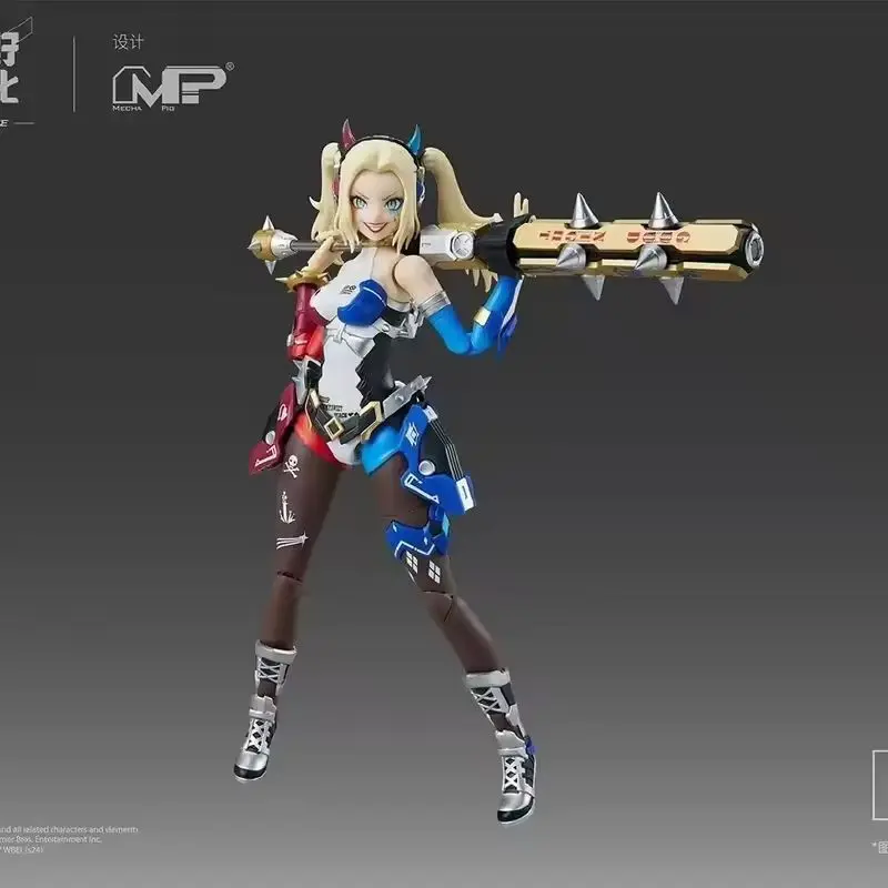 New In Stock Of Soul Lady Little Ugly Girl Harley Quinn Dc Little Ugly Girl 1/10 Assembled Movable Model With Dual Element Body