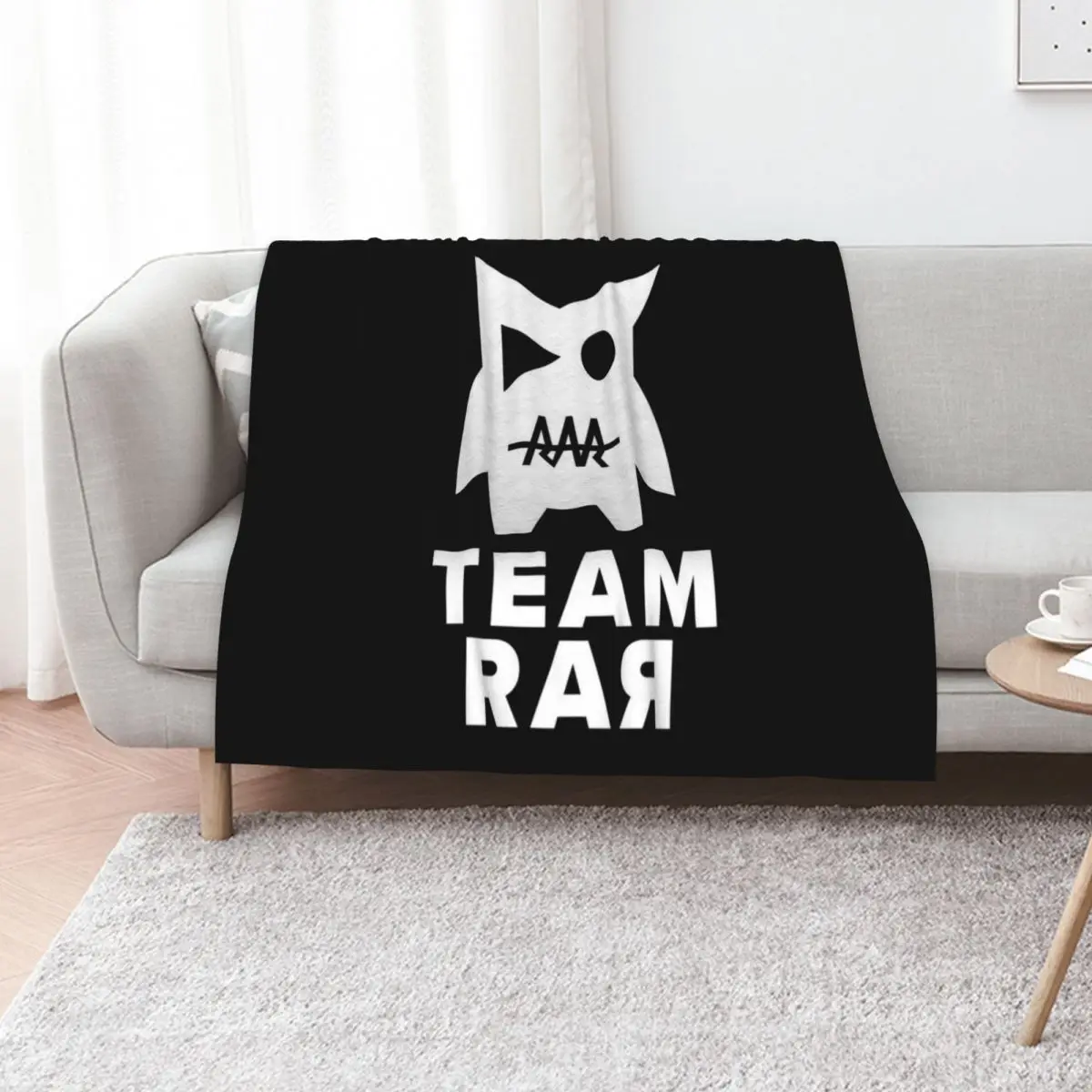 بطانية رمي Team Rar Merch Team Rar V0 Crew، أفكار هدايا عيد الحب الكبيرة، بطانيات منقوشة من القطيفة الناعمة الثقيلة