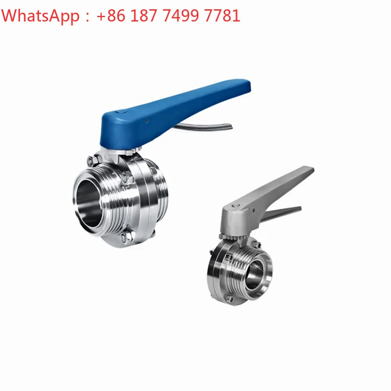 High Pressure Manual Sanitary Angle Seat Valve Stainless Steel Industrial Fluid Control Valve
