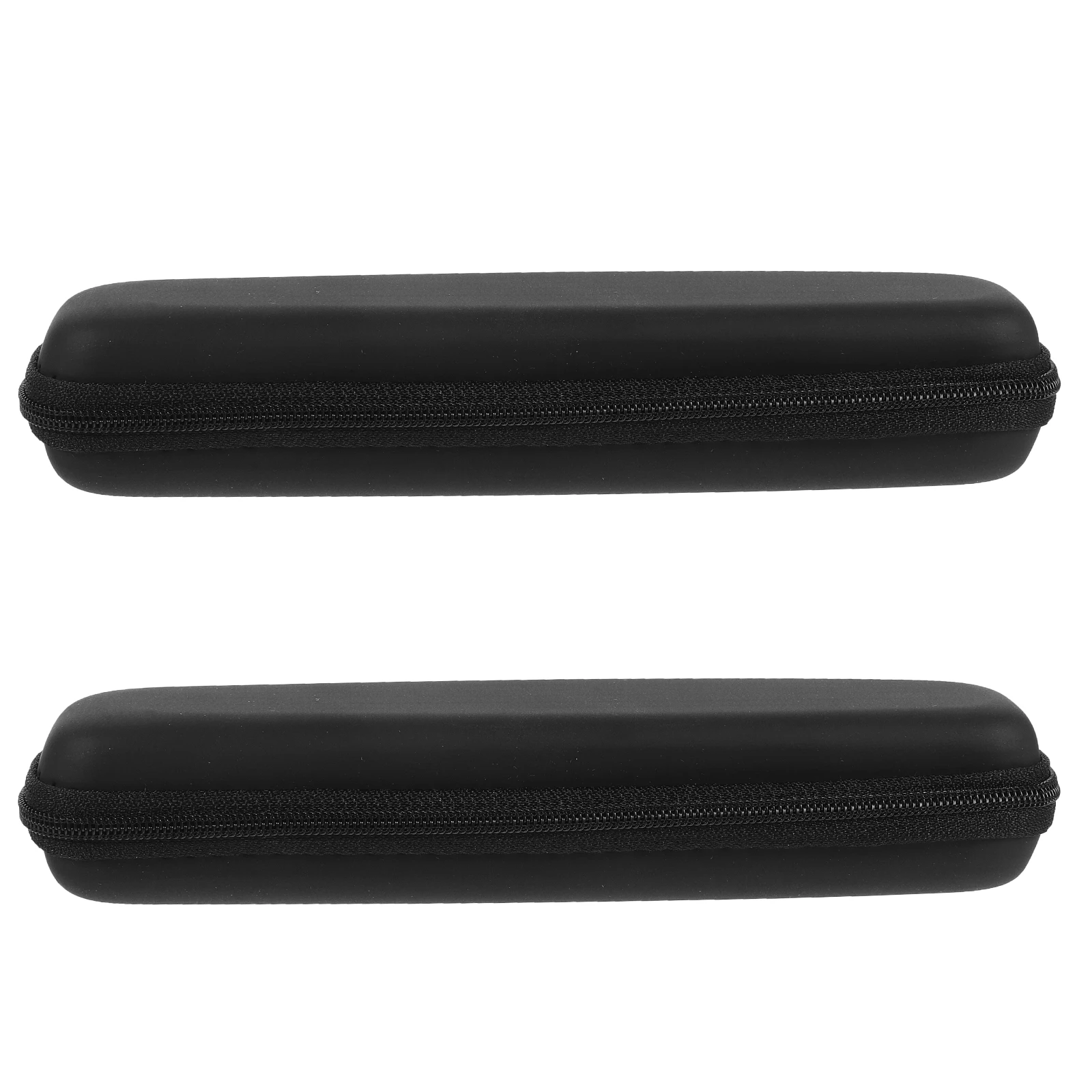

2pcs Harmonica Storage Bag EVA Case Pouch Container Black Carry Travel 20x3 5x3 Shockproof Lightweight Compact Gift