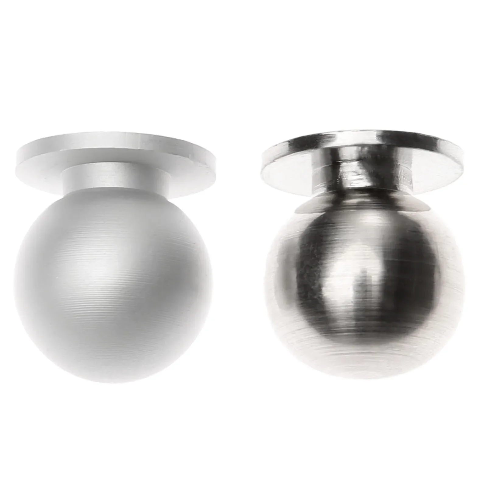 1Pc Aluminium Alloy Simple Round Ball Door Handles Furniture Kitchen Cabinet Knobs Wardrobe Cupboard Dresser Drawer Pulls Handle