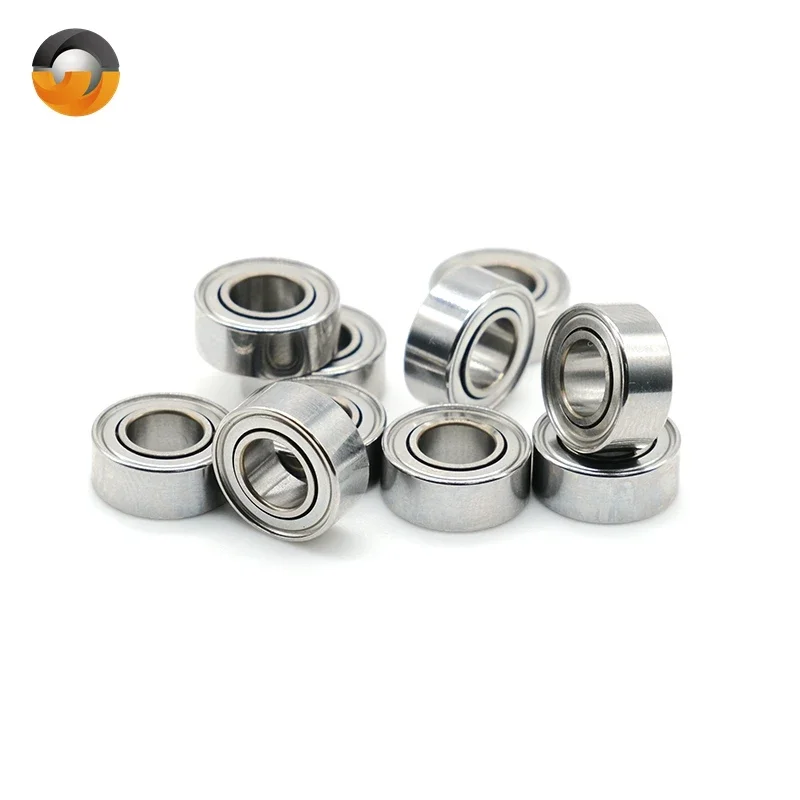 ABEC-7 미니어처 스테인리스 스틸 베어링 440C 소재, 커스텀 사이즈 SMR105ZZ, 10PCs, 5X10X3MM