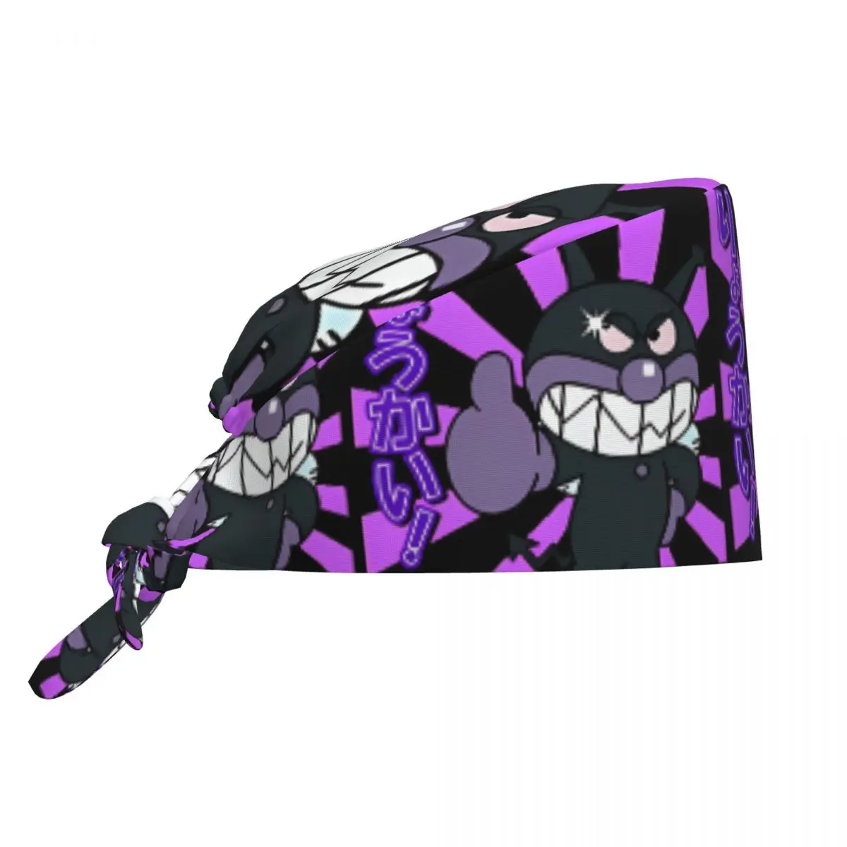 

Медицинская шапка-бини Baikinman для медработников, модная, для женщин и мужчин, с держателем для длинных волос, мягкая и удобная рабочая шапка