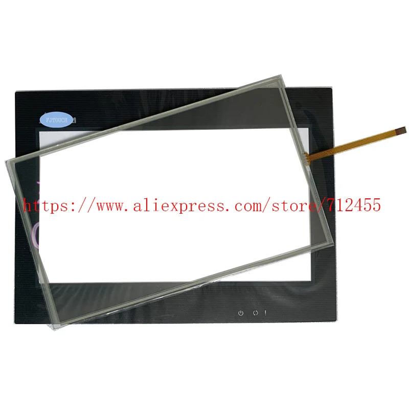 Touch Glass Screen Panel Digitizer for Delta DOP-B10S615 DOP-B10E615 DOP-B10S411 Touchscreen and Overlay Protective Film