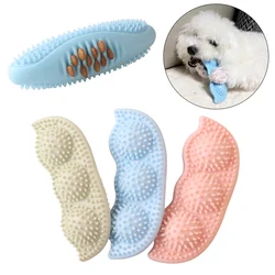 Newest Clean Teeth Puppy Dog Chew Toy for Small Dogs Safety TPR Pet Toys Chihuahua Pomeranian wholesale mascotas Accessories pea