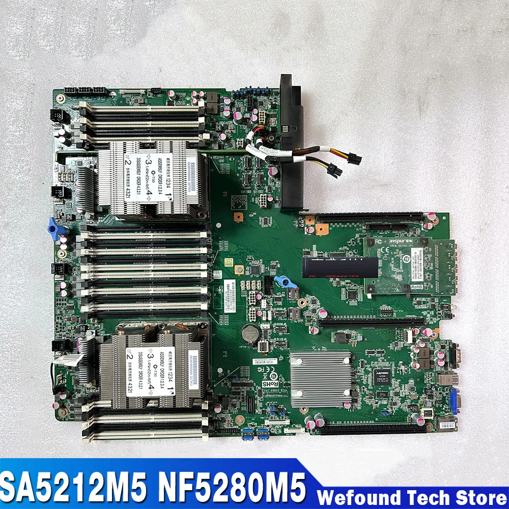 For Inspur SA5212M5 NF5280M5 YZMB-00882-102 Server Motherboard YPCB-00882-1P2