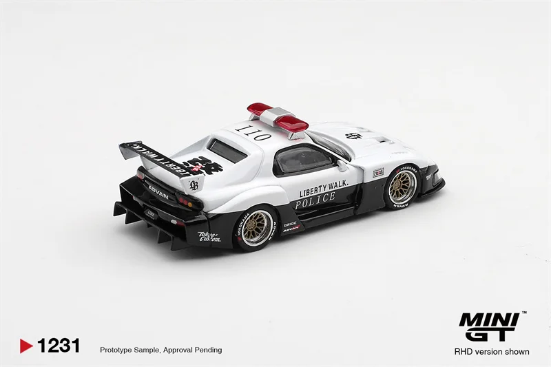 MINI GT 1:64 DB5 Fiesta/RX-7 LB-Super Silhouette/Bolide/MP4/6 #1 Ayrton Senna 1991 Japanese Grand Prix Car Models