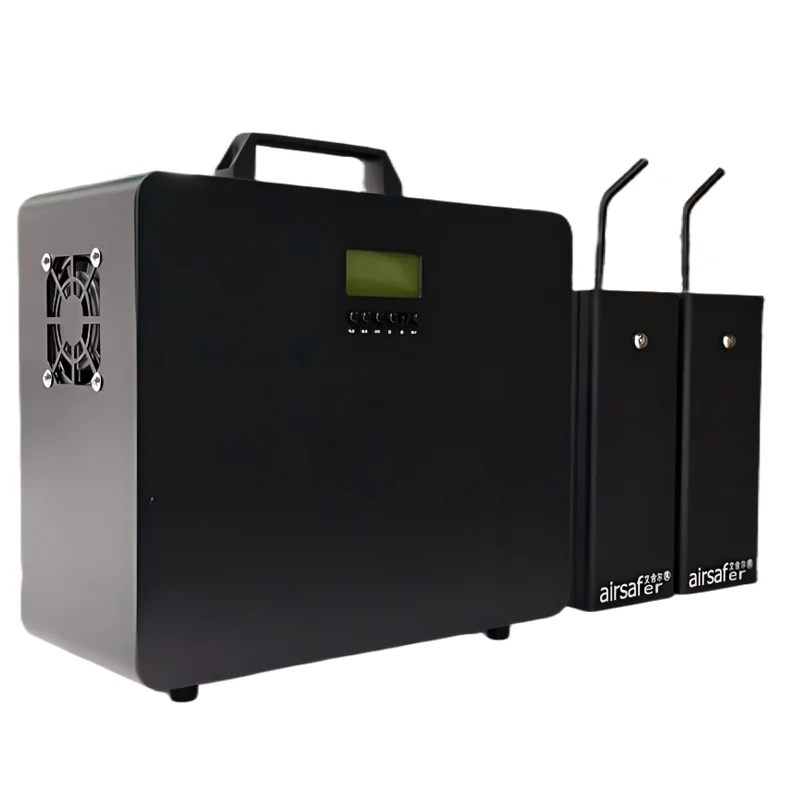 Industrial Electric Automatic Dry Fog Odor Control System Nano Dry Mist Deodorization Machine Commercial Restroom Aluminium