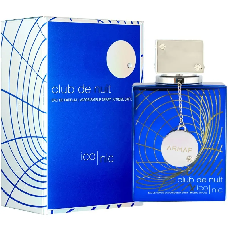 Armaf Club De Nuit Blue Iconic Men Eau Parfum Cologne Persistence Arabian Women Perfume Pheromone Long-lasting Fragrance 105ML view 3