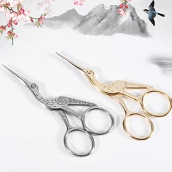 Creative crane Design Student Safe Scissors Paper Cutting Art Office School Supply with Stationery DIY Tool