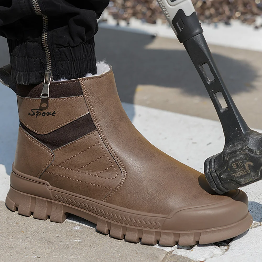 أحذية أمان مركبة لأصابع القدم من ArmorToe للرجال، أحذية عمل شتوية خفيفة الوزن ومضادة للصدمات ومضادة للثقب # درع2777 #5