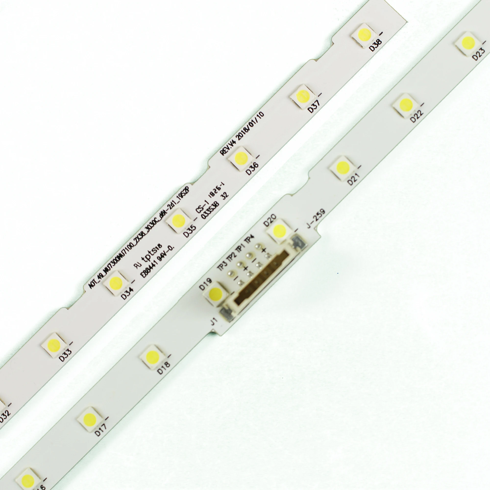 10/20/100/130pcs LED Backlight Strip AOT_49_NU7300_NU7100 UE49NU7100 UE49NU7140 UN49RU7100 UN49RU7100G UN49NU710DF