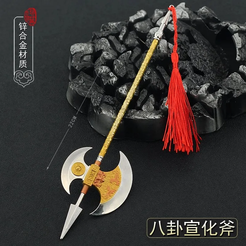 

1/6 22CM Soldier Miniature Cold Weapons Cheng Yaojin Axe Model Toy Accessories Fit 12'' Action Figure Body In Stock