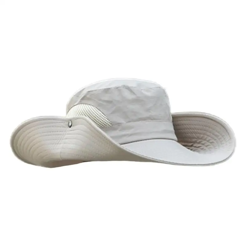 

R6FE Fishing Hats Sun Bucket Hats Wide Brim Summer Breathable Boonie Hat for Outdoor