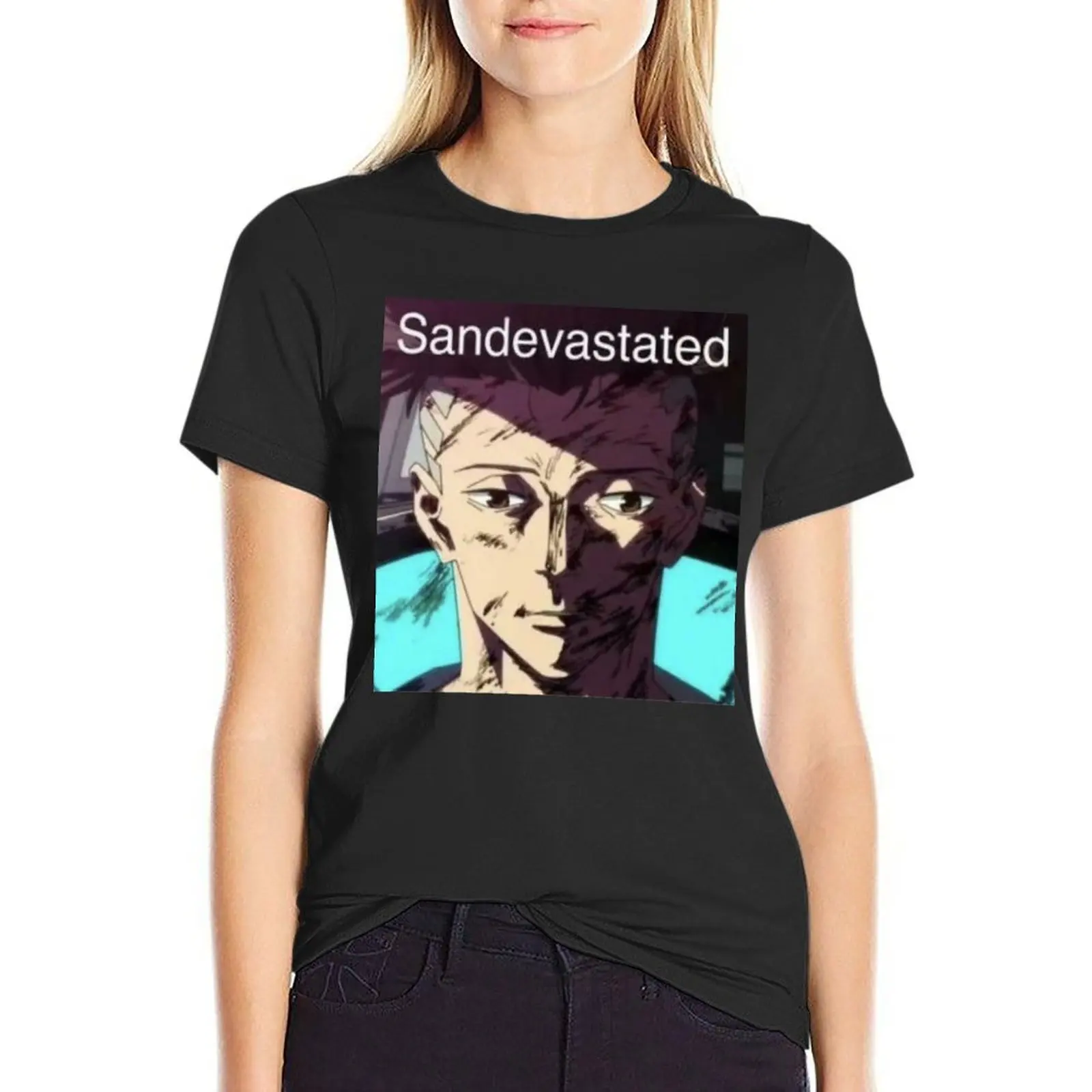 

Sandevastated T-Shirt oversized tops quick-drying t shirt dress Women